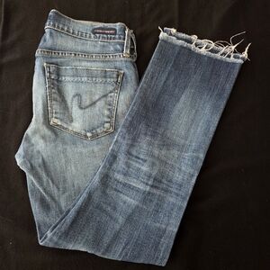 Citizens Of Humanity Ava Low Rise Straight Leg Jeans Women's 27x25 EUC 1278-357